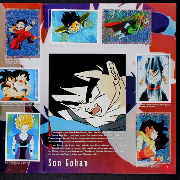 Dragon Ball Z Panini Sticker Album -1