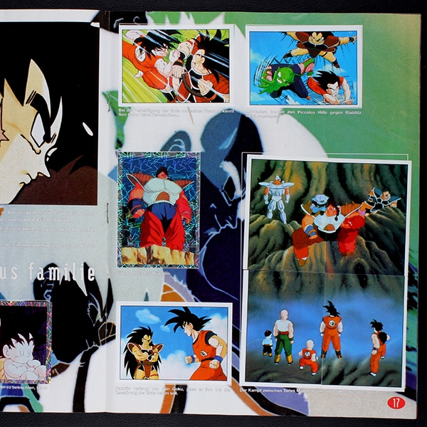 Dragon Ball Z Panini Sticker Album -1