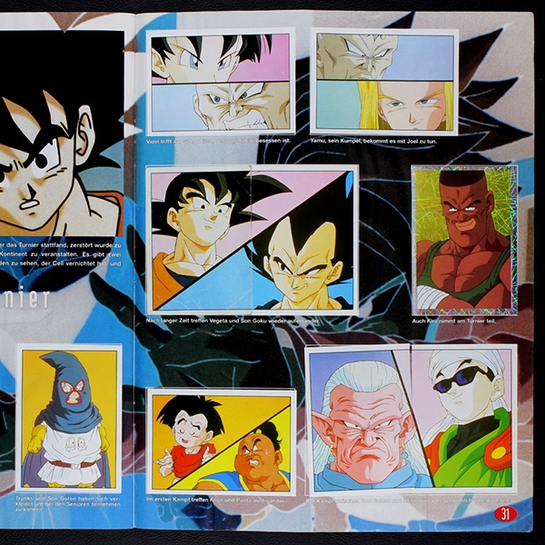 Dragon Ball Z Panini Sticker Album -1