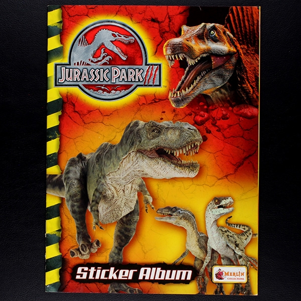 Jurassic Park 3 Merlin Sticker Album