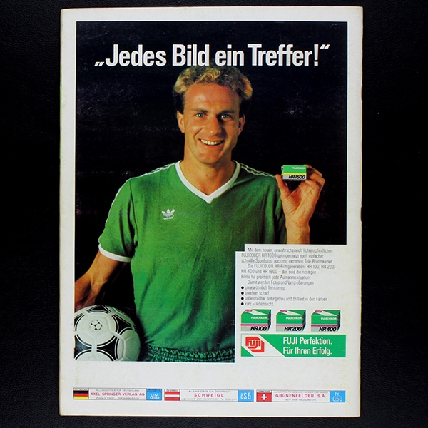 Fußball 85 Panini Sticker Album komplett