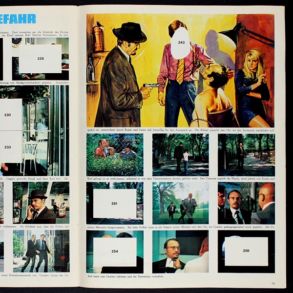 Kojak Americana Sticker Album teilgefüllt