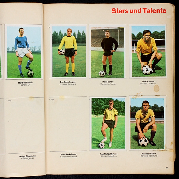 Sport Bild Bergmann Album teilgefüllt