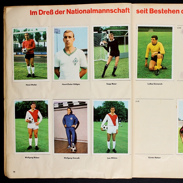 Sport Bild Bergmann Album teilgefüllt