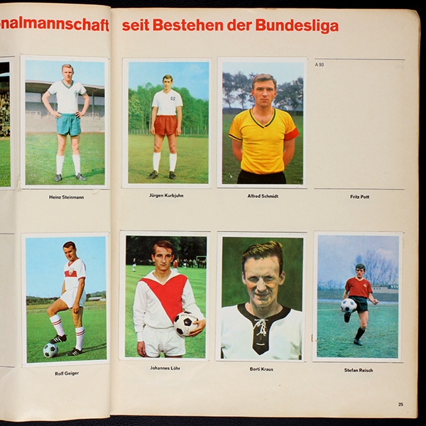 Sport Bild Bergmann Album teilgefüllt