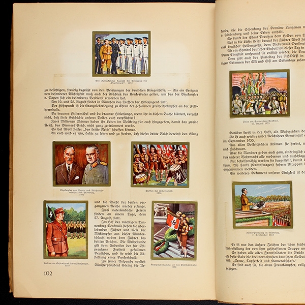 Alles für Deutschland Brinkmann 1934 Album fast komplett