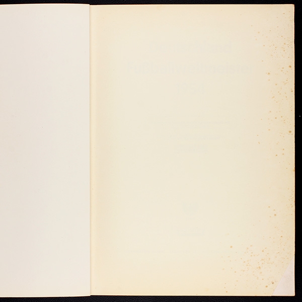 Deutschland Fußballweltmeister 1954 Austria album complete