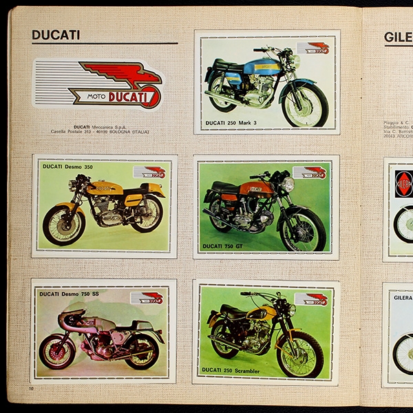 Super Moto Panini Sticker Album komplett