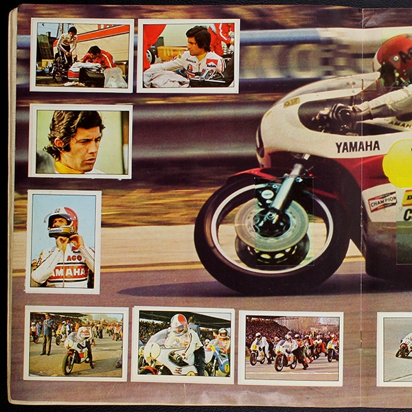 Super Moto Panini Sticker Album komplett