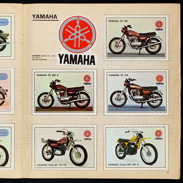 Super Moto Panini Sticker Album komplett