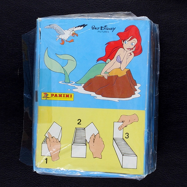 Arielle Panini Box mit 100 Sticker Tüten