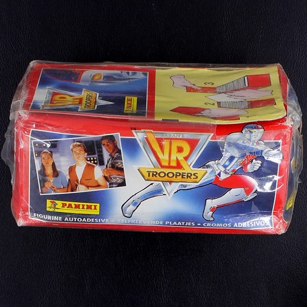 VR Troopers Panini Box mit 100 Sticker Tüten