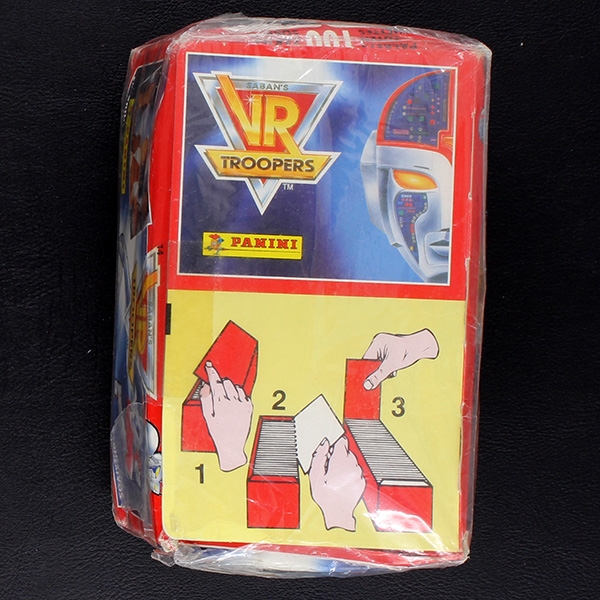 VR Troopers Panini Box mit 100 Sticker Tüten
