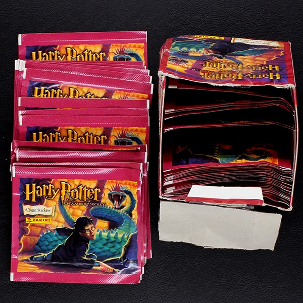Harry Potter Panini Box mit 50 Sticker Tüten