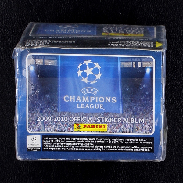 Champions League 2009 Panini Box mit 50 Sticker Tüten