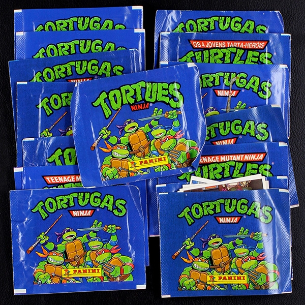 Turtles Panini sticker bags