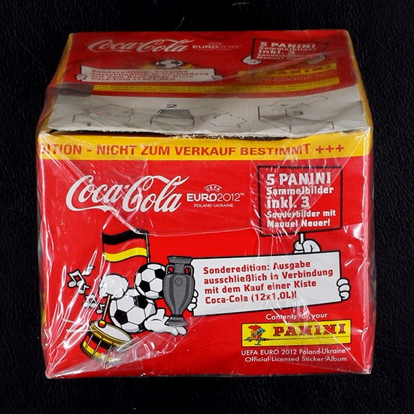 Euro 2012 Panini Sticker Box - Coca Cola Version