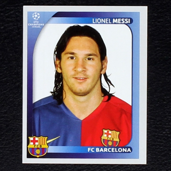 Lionel Messi Panini Sticker No. 109 - Champions League 2008