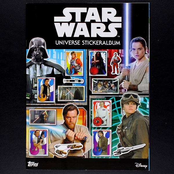 Star Wars Universe Topps Sticker Album