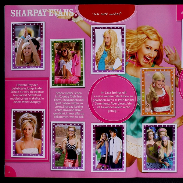 High School Musical 2 Panini sticker album complete