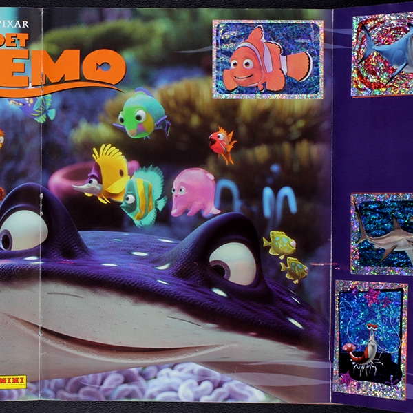 Findet Nemo Panini sticker album complete