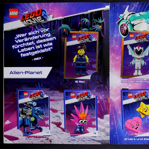 Lego Movie Cards Album komplett