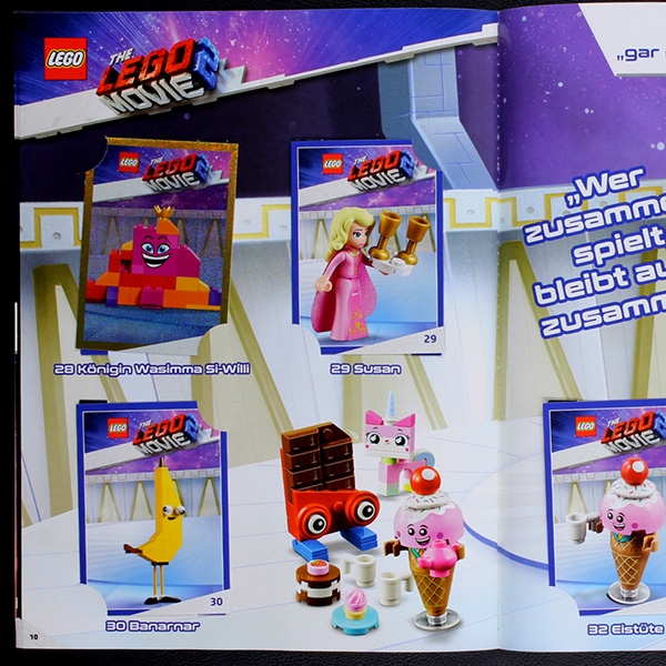 Lego Movie Cards Album komplett