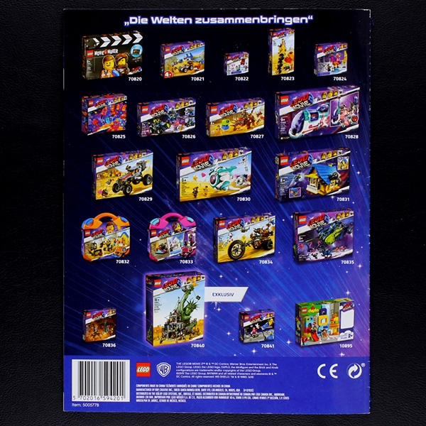 Lego Movie Cards Album komplett