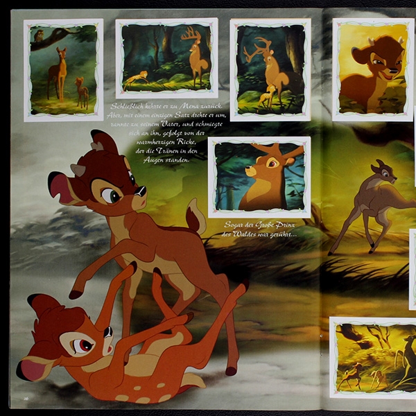 Bambi 2 Panini Sticker Album komplett