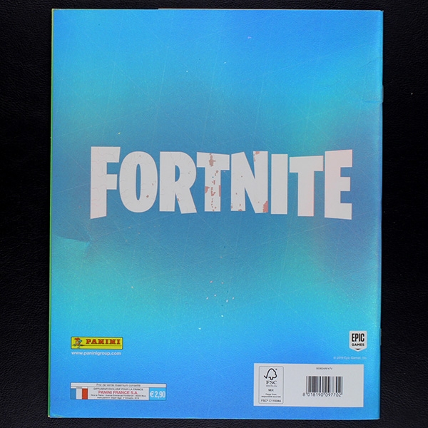 Fortnite Panini empty sticker album - F