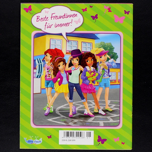 Lego Friends Blue Ocean sticker album complete