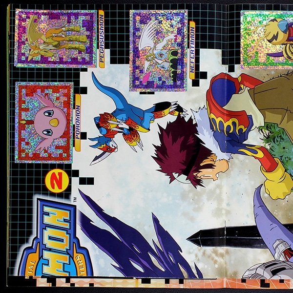 Digimon 2 Panini sticker album almost complete -6
