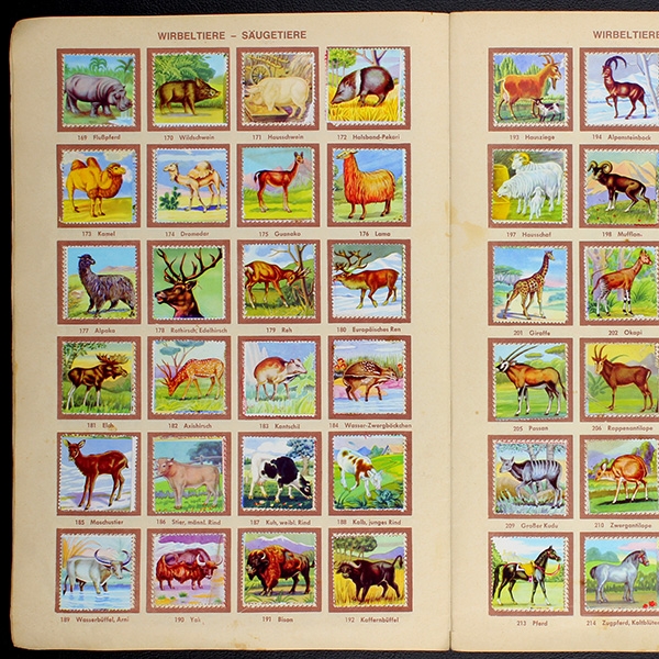 Die schönsten Tiere Sicker Verlag Album komplett