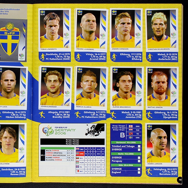 Germany 2006 Panini sticker album complete