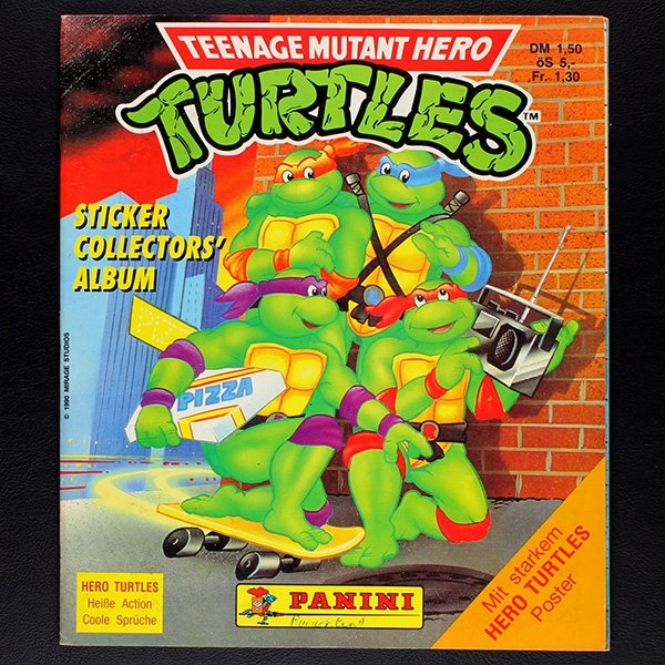 Turtles Panini Sticker Album