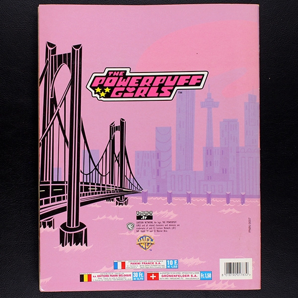 The Powerpuff Girls Panini sticker album complete