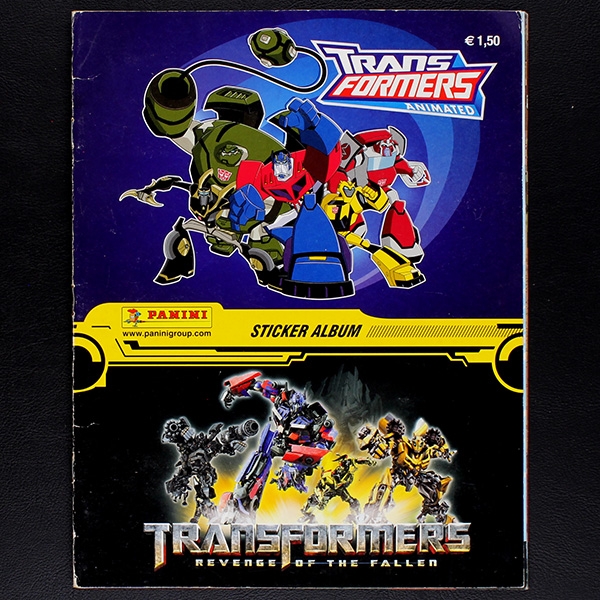 Transformers Animated Panini Sticker Album