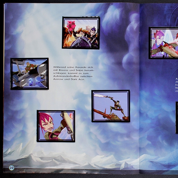 Storm Hawks Panini Sticker Album komplett