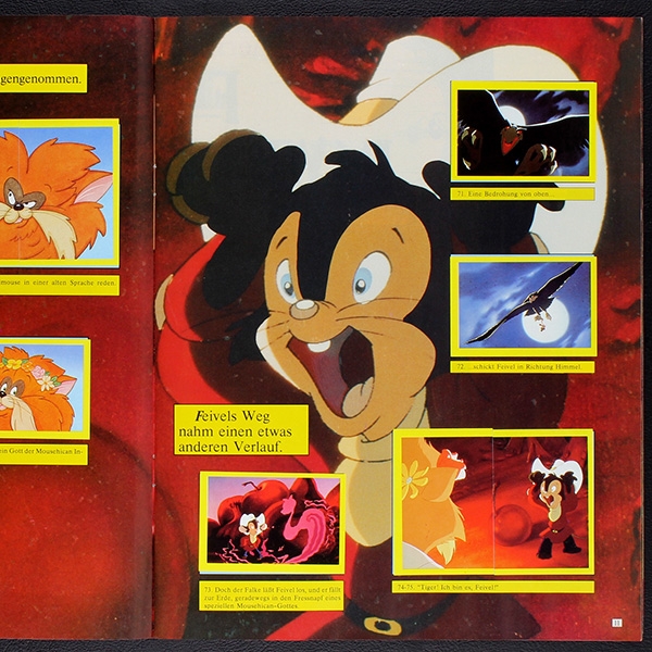 Feivel Euroflash Sticker Album komplett