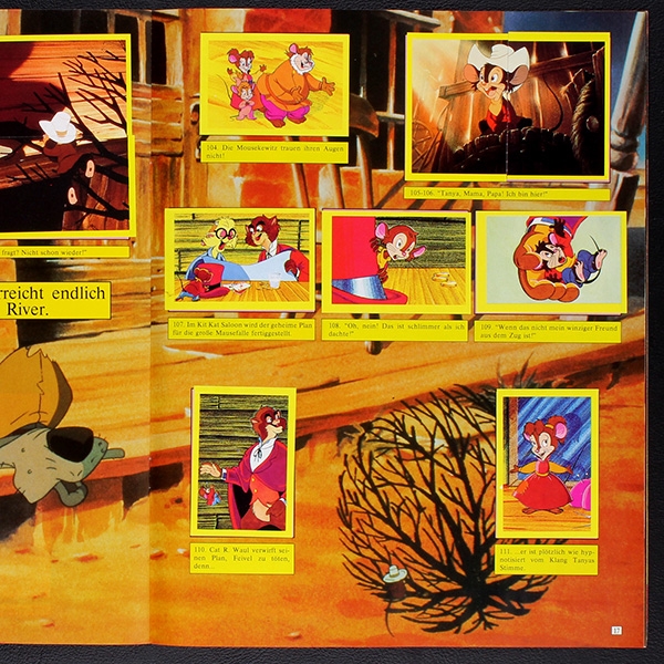 Feivel Euroflash Sticker Album komplett