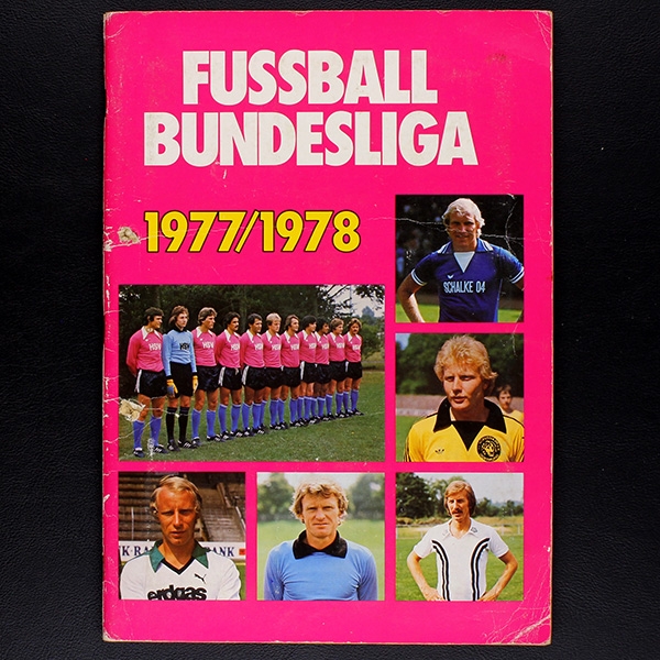 Fußball Bundesliga 1977 Bergmann Sticker Album