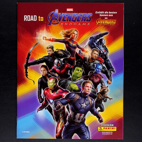 Road to Avengers Panini Sticker Album
