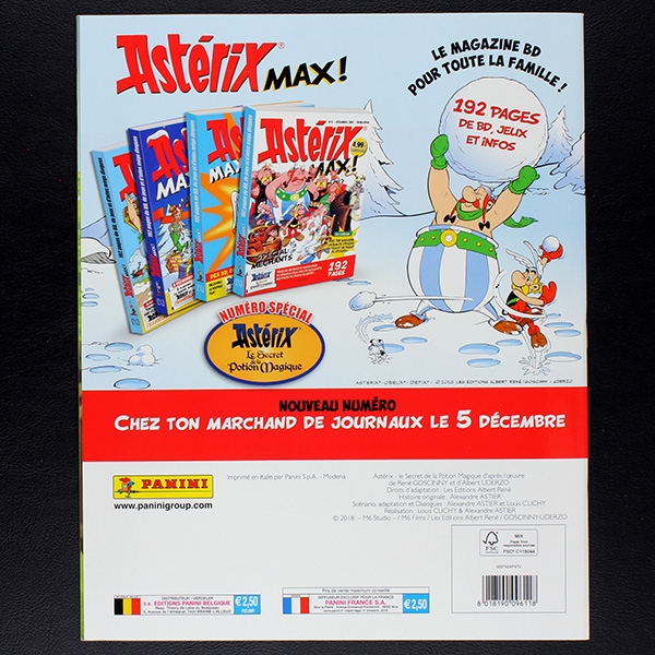Asterix Panini Sticker Leeralbum - F