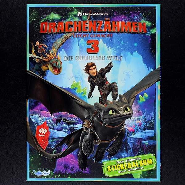 Drachenzähmen 3 Blue Ocean Sticker Album