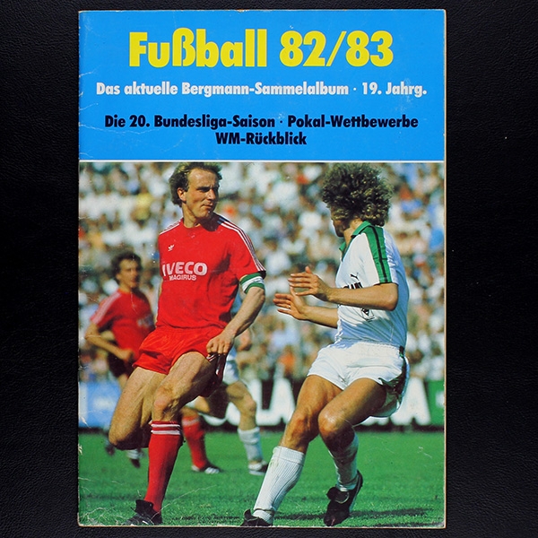 Fußball 82 Bergmann Sticker Album