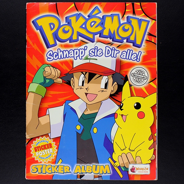 Pokemon Merlin Sticker Album