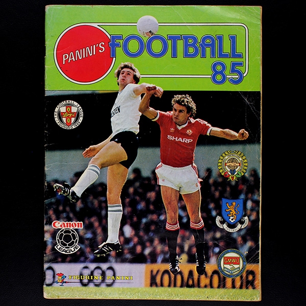 Football 85 Panini Sticker Album