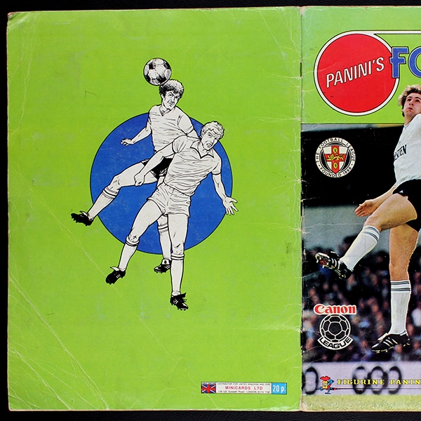 Football 85 Panini Sticker Album komplett - GB