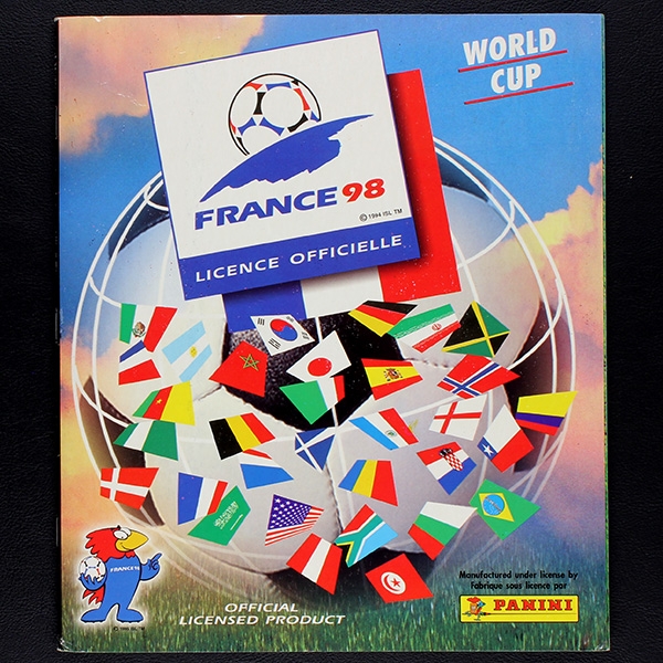 France 98 Panini Sticker Album