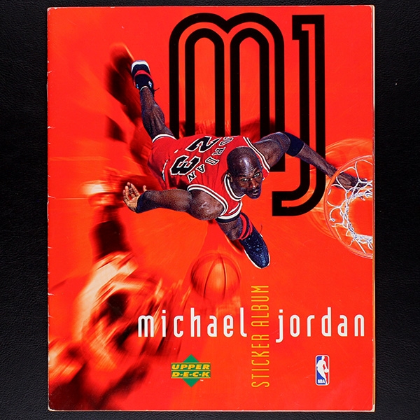 Michael Jordan Upper Deck Sticker Album